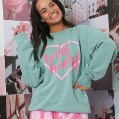 Rowan Clothing Co. Lady Getz Wild Heart Crew Women's