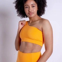 Rowan Clothing Co. Women's Girlfriend Bianca Bra: Orange Zest