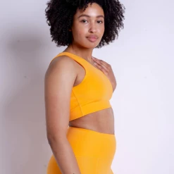 Rowan Clothing Co. Women's Girlfriend Bianca Bra: Orange Zest