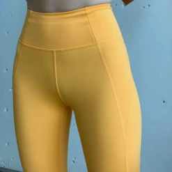 Rowan Clothing Co. Girlfreind High Rise Comp Legging: Orange Zest Women's