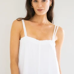 Rowan Clothing Co. Priv Luna Linen Gaucho Romper Women's