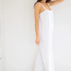 Rowan Clothing Co. Priv Luna Linen Gaucho Romper Women's