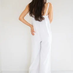 Rowan Clothing Co. Priv Luna Linen Gaucho Romper Women's