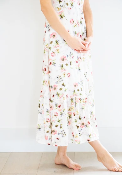 Rowan Clothing Co. Priv Mara Tie Shoulder Midi Dress Women's 7 Rowan Clothing Co. Priv Mara Tie Shoulder Midi Dress Women's