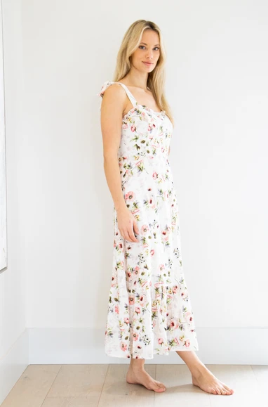 Rowan Clothing Co. Priv Mara Tie Shoulder Midi Dress Women's 3 Rowan Clothing Co. Priv Mara Tie Shoulder Midi Dress Women's