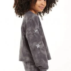Rowan Clothing Co. Z Supply Girls Mila Cloud Star Top Kids