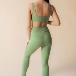 Rowan Clothing Co. Women's Girlfriend Collective High Rise Compressive Leggings: Mantis