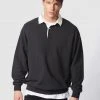 Rowan Clothing Co. Mens Zanerobe Contrast Polo Sweat
