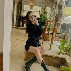 Rowan Clothing Co. Glamorous Abigail Skirt: Black Women's