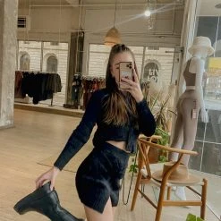 Rowan Clothing Co. Glamorous Abigail Skirt: Black Women's