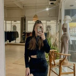 Rowan Clothing Co. Glamorous Abigail Skirt: Black Women's