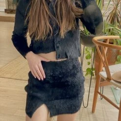 Rowan Clothing Co. Glamorous Abigail Skirt: Black Women's