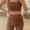 Rowan Clothing Co. Girlfriend Collective High Rise Run Short: Earth