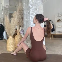 Rowan Clothing Co. Girlfriend Collective Bike Unitard: Earth