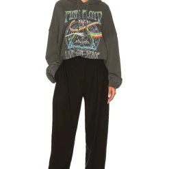 Rowan Clothing Co. Women's Daydreamer Pink Floyd 1973 Live On Stage Hoodie