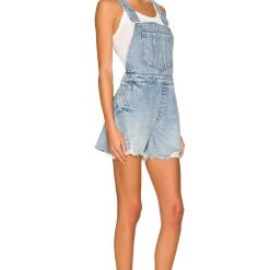 Rowan Clothing Co. Rollas Original Short Overall Women's