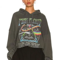 Rowan Clothing Co. Women's Daydreamer Pink Floyd 1973 Live On Stage Hoodie